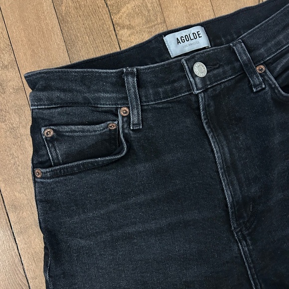 Agolde high rise crop jean - Picture 2 of 5